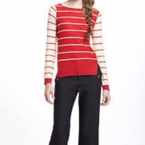 | Anthropologie |  Sparrow Double Spaced Pullover - Picture 2 of 10